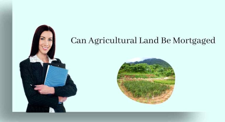 Can Agricultural Land Be Mortgaged In India